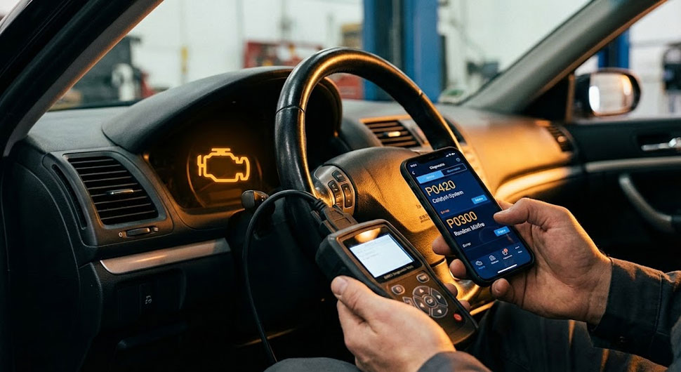 Чому горить Check Engine