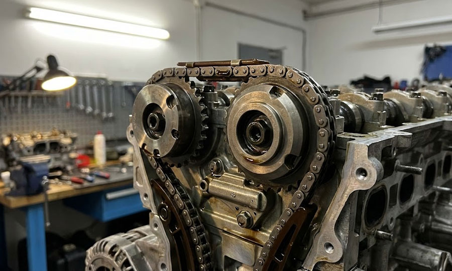 Ланцюг ГРМ на Skoda TSI: симптоми розтягування та терміни заміни