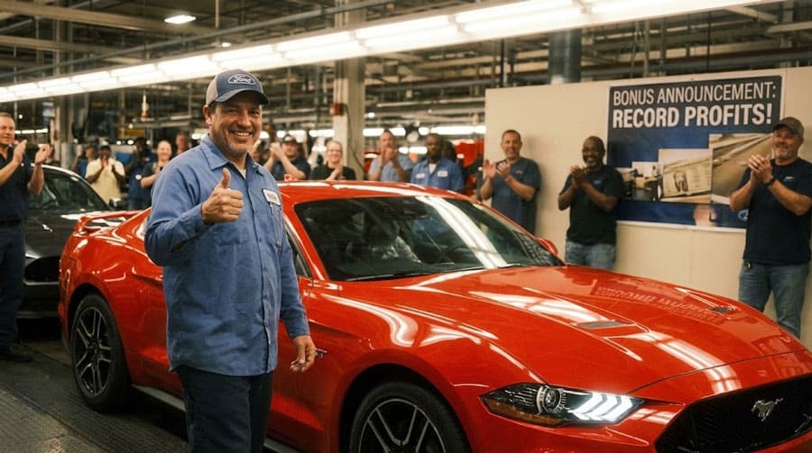 Ford заплатить співробітникам підвищений бонус