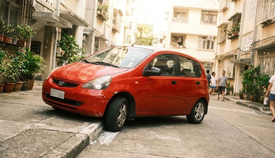 Помилки при паркуванні авто