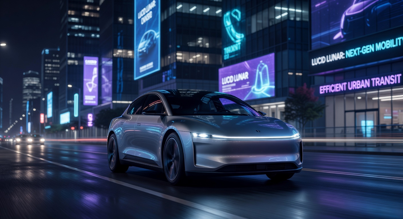 Автономне таксі Lucid Lunar: електромобіль без керма та педалей