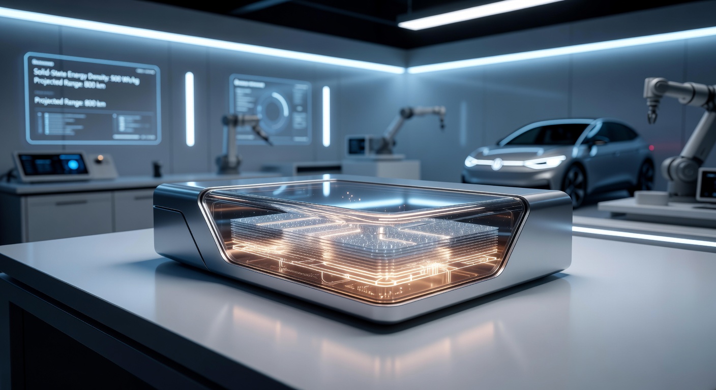 Твердые батареи для электромобилей Volkswagen: что известно о сроках