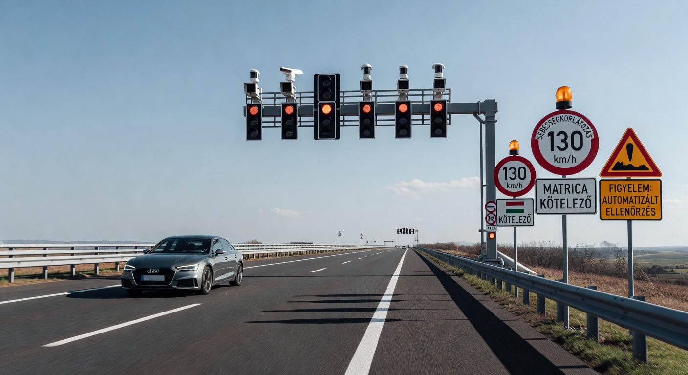 Штрафи ПДР в Угорщині 2026: суми, правила та що обов'язково знати українським водіям