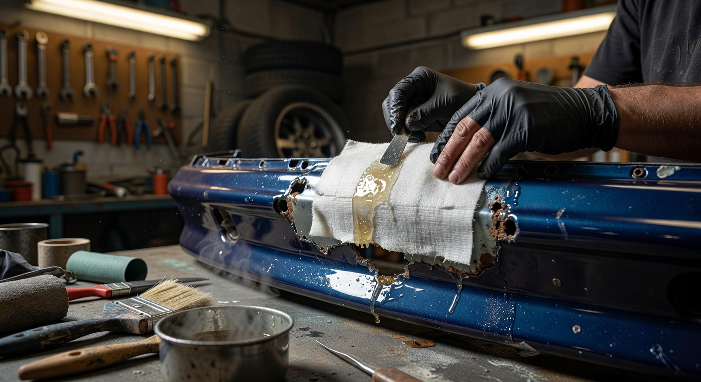 Склопластик для авто: ремонт кузова своїми руками