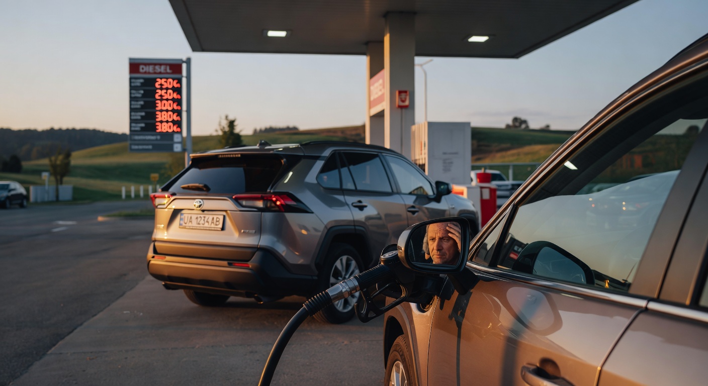 Два тарифи на дизель у Словаччині: скільки доведеться переплатити водіям з іноземними номерами