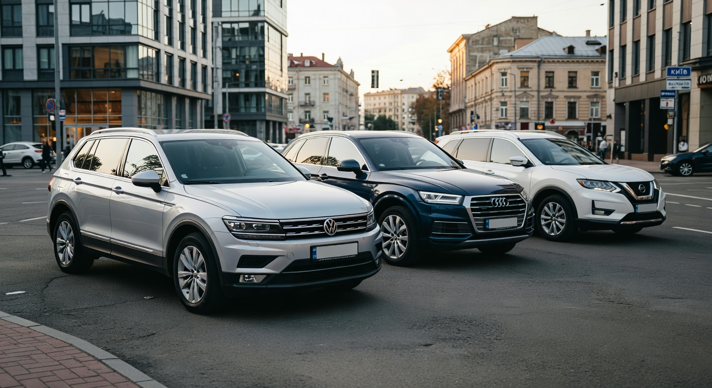 Які вживані кросовери найбільше завозять в Україну: топ-10 моделей за 2026 рік