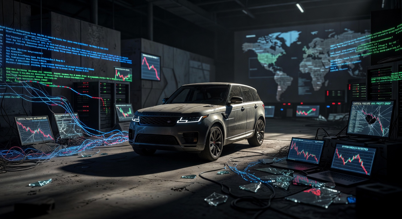 Jaguar Land Rover втратив 99% прибутку: мита Трампа та кібератака поставили бренд на межу
