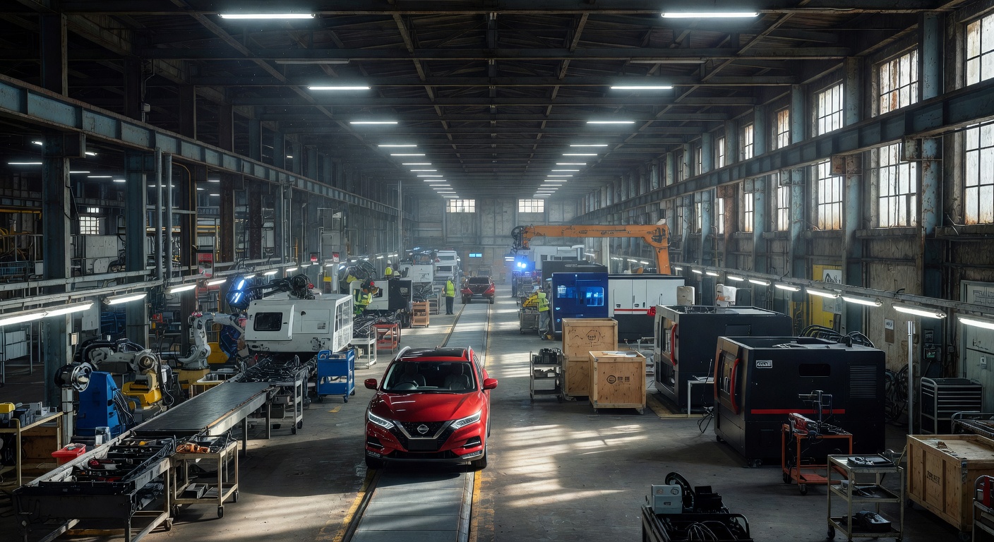 Nissan скорочує виробництво і персонал в Європі: що станеться із заводом у Великій Британії