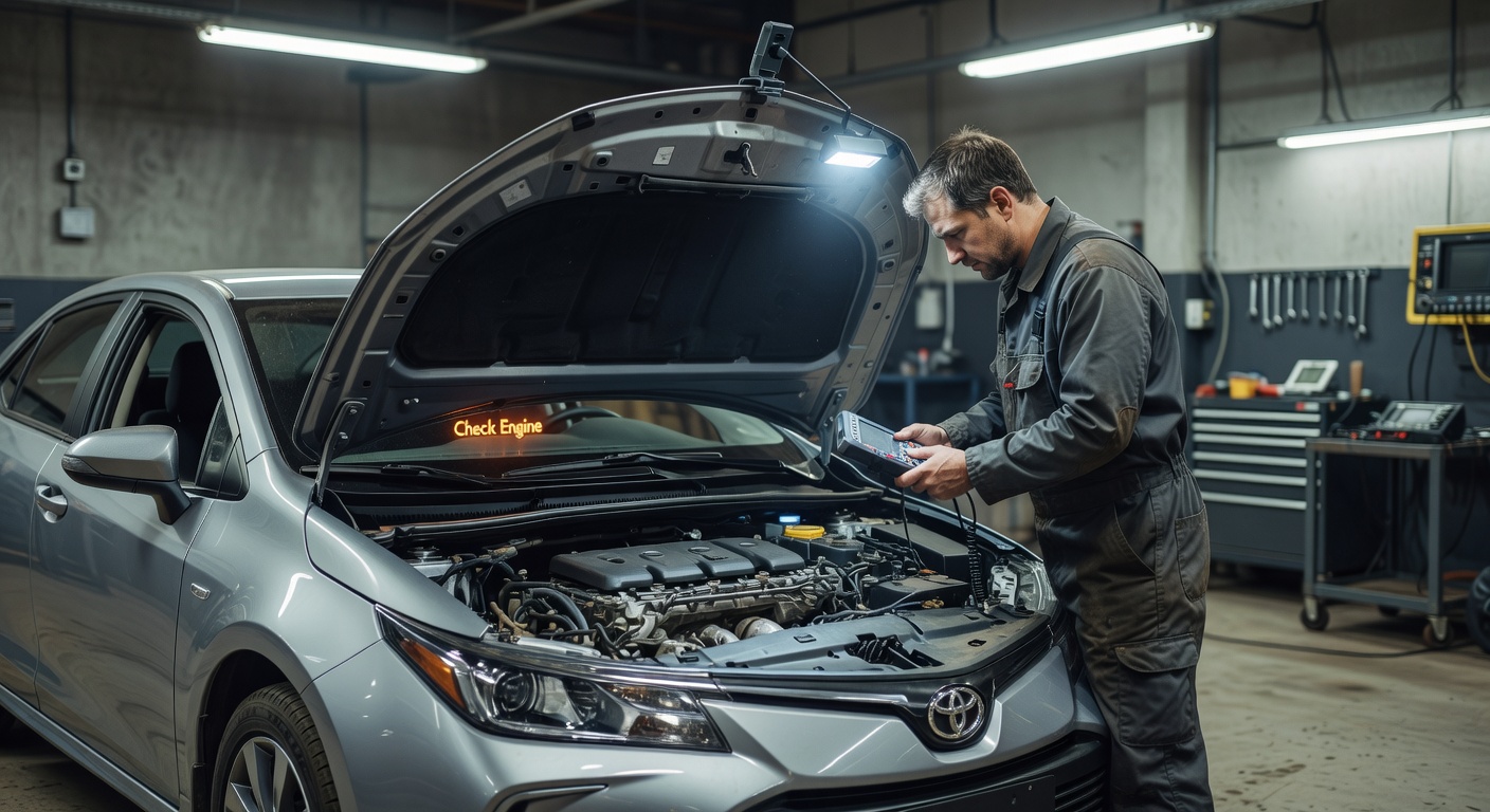Toyota Corolla: поширені поломки та причини їх виникнення