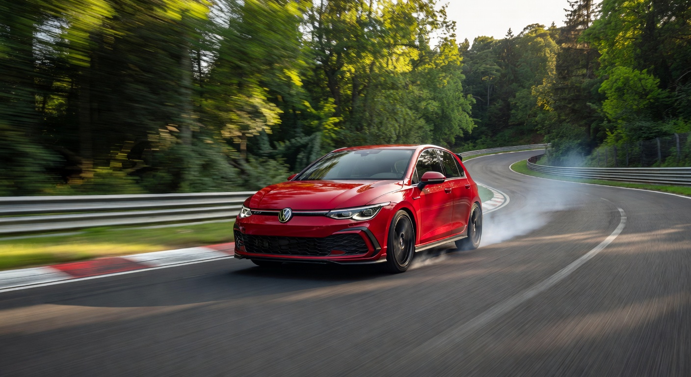 VW Golf GTI Edition 50 побив рекорд Нюрбургрингу: як «народний» хетчбек зайшов в історію