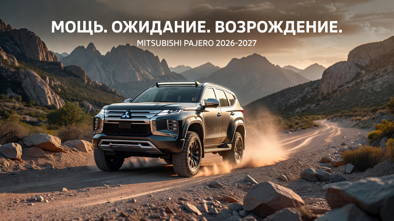 Mitsubishi офіційно воскрешає Pajero: перші подробиці про повернення легенди бездоріжжя