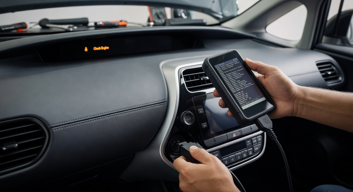 Toyota Prius: чому горить Check Engine і що перевіряти першим
