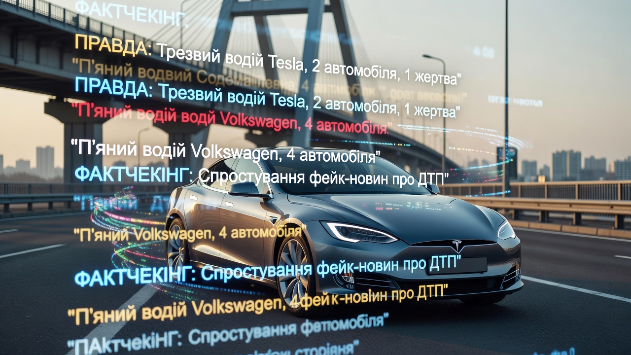 Volkswagen збив чотири авто в Дарниці: водій мав 2,8 проміле — деталі аварії