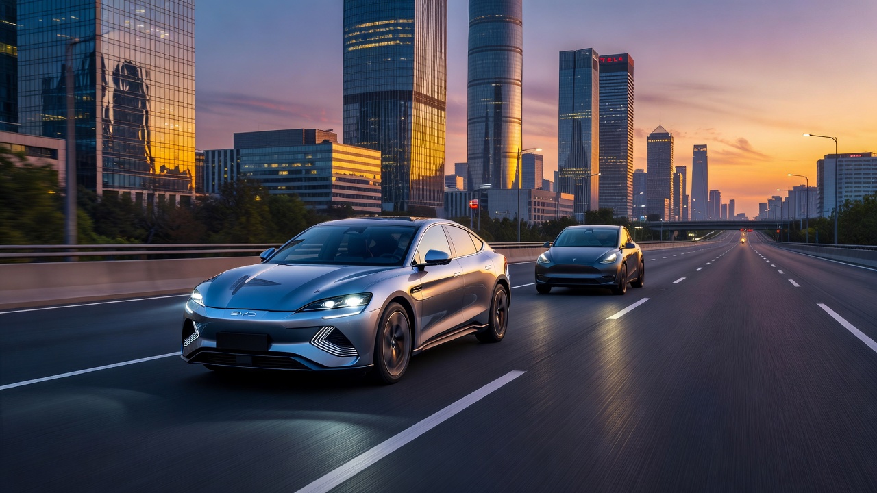BYD знову випереджає Tesla: хто очолив світовий ринок EV