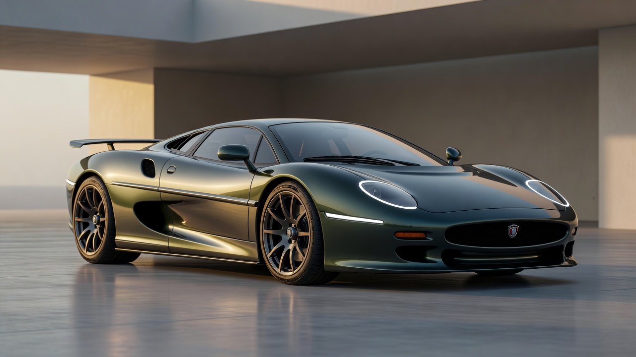Jaguar XJ220 повертається: легендарний суперкар у новому концепті від батька його оригінального дизайну