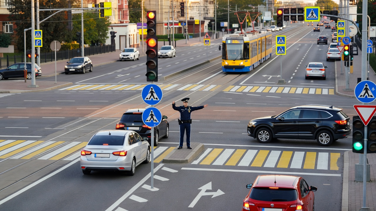 Хто проїде перехрестя першим і останнім? Тест із ПДР
