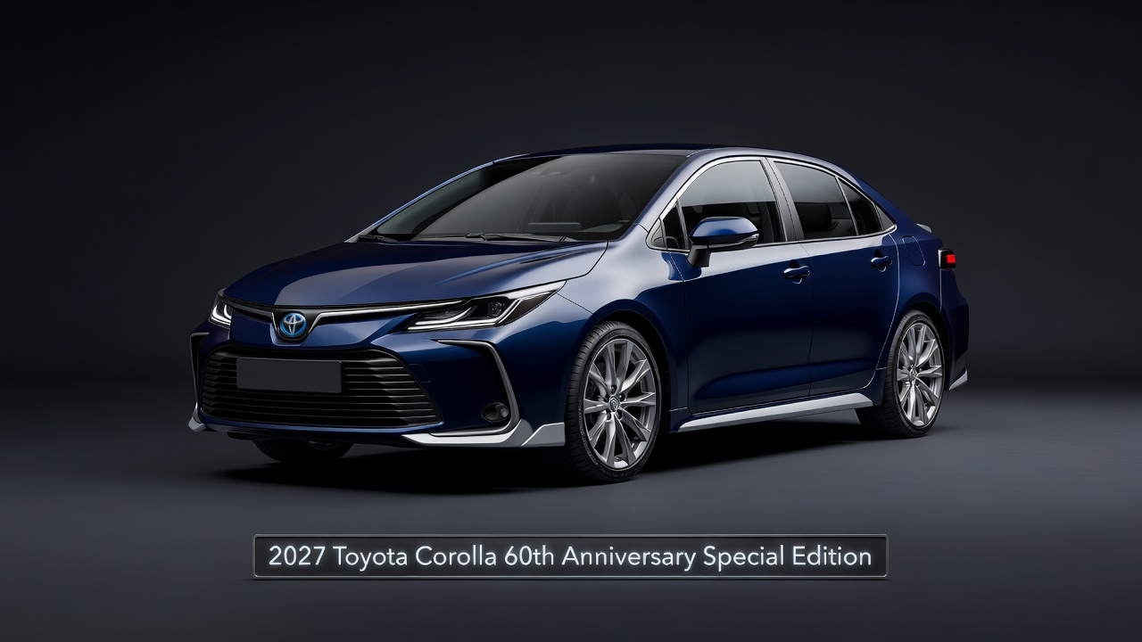 «Toyota святкує 60-річчя Corolla ексклюзивною версією: чому їх буде лише 2500»