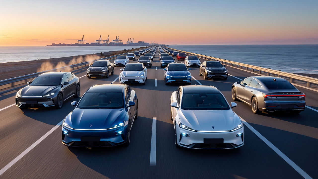 Китайські автовиробники наростили експорт попри падіння продажів на внутрішньому ринку: у чому причина