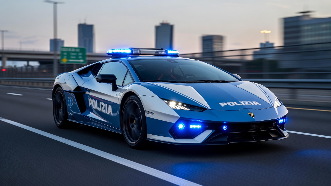 Lamborghini потужністю 920 к.с. став поліцейським авто: для чого його використовуватимуть