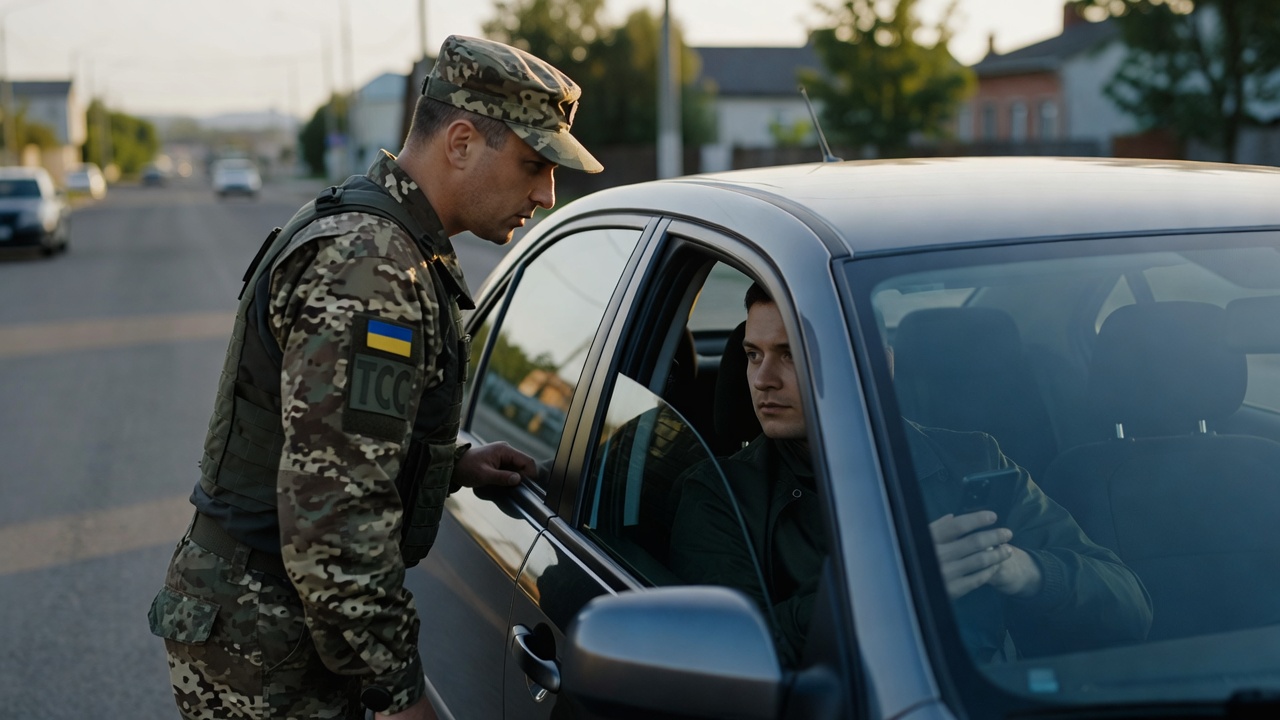 Зупинка авто представниками ТЦК без поліції: чи можна не виходити з машини
