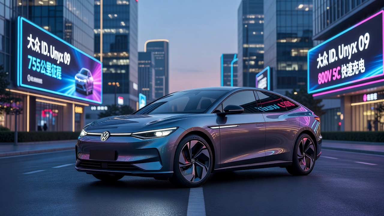 755 км на одному заряді: що відомо про новий електричний Volkswagen ID. Unyx 09