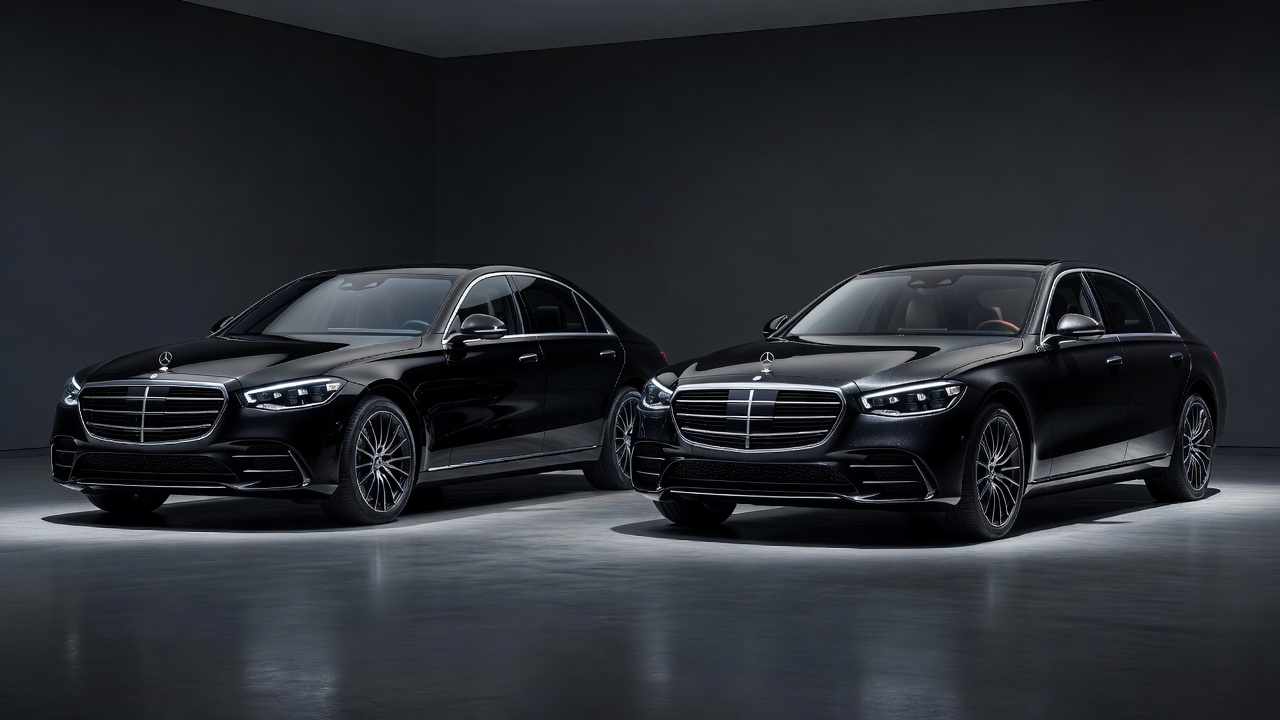 Чорні кольори Mercedes-Benz: у чому різниця між кодами 040, 197 та іншими відтінками