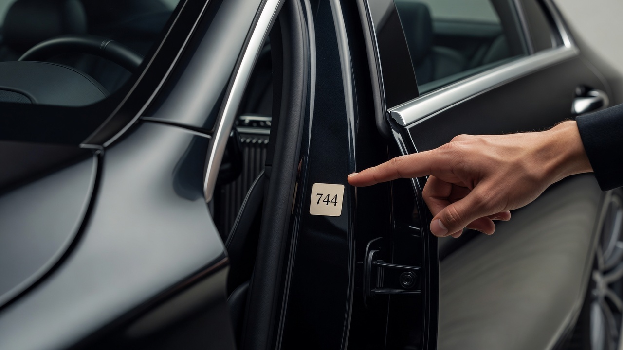 Де на Mercedes-Benz шукати код фарби: усі місця для різних моделей і років випуску