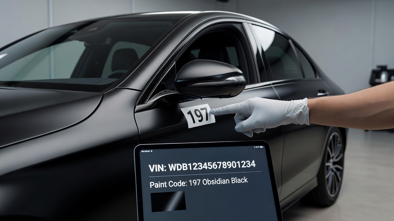 Колір Mercedes за VIN-кодом: що можна дізнатися онлайн, а що — лише в дилера