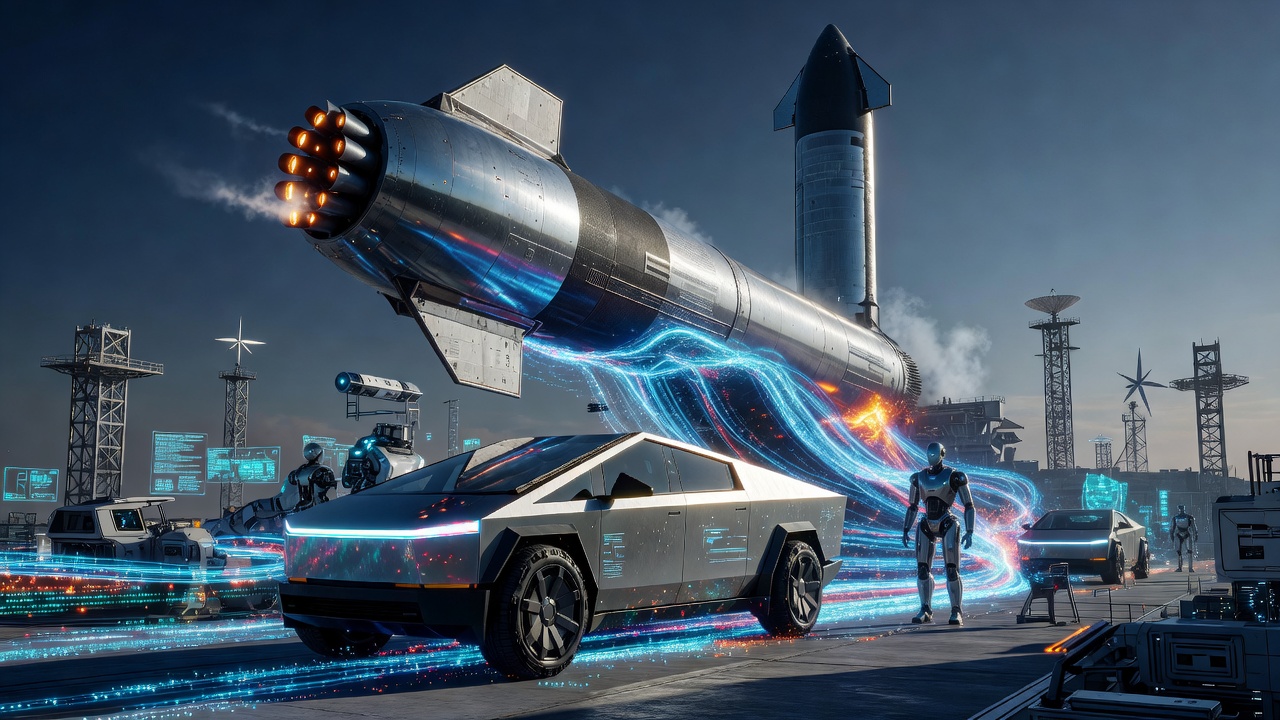 Прибуток Tesla впав на 43%: чому Маск думає про злиття зі SpaceX і що це змінить