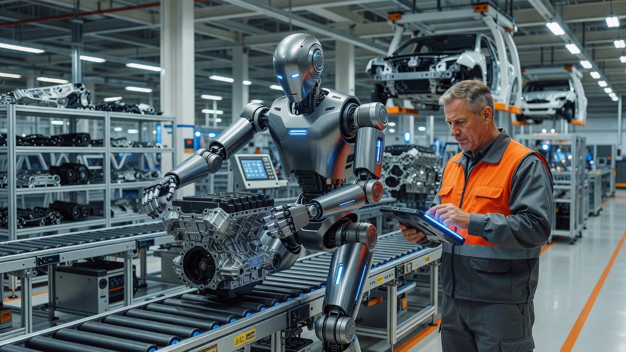Роботи-гуманоїди замість робітників? Toyota і Volkswagen змінюють заводські конвеєри