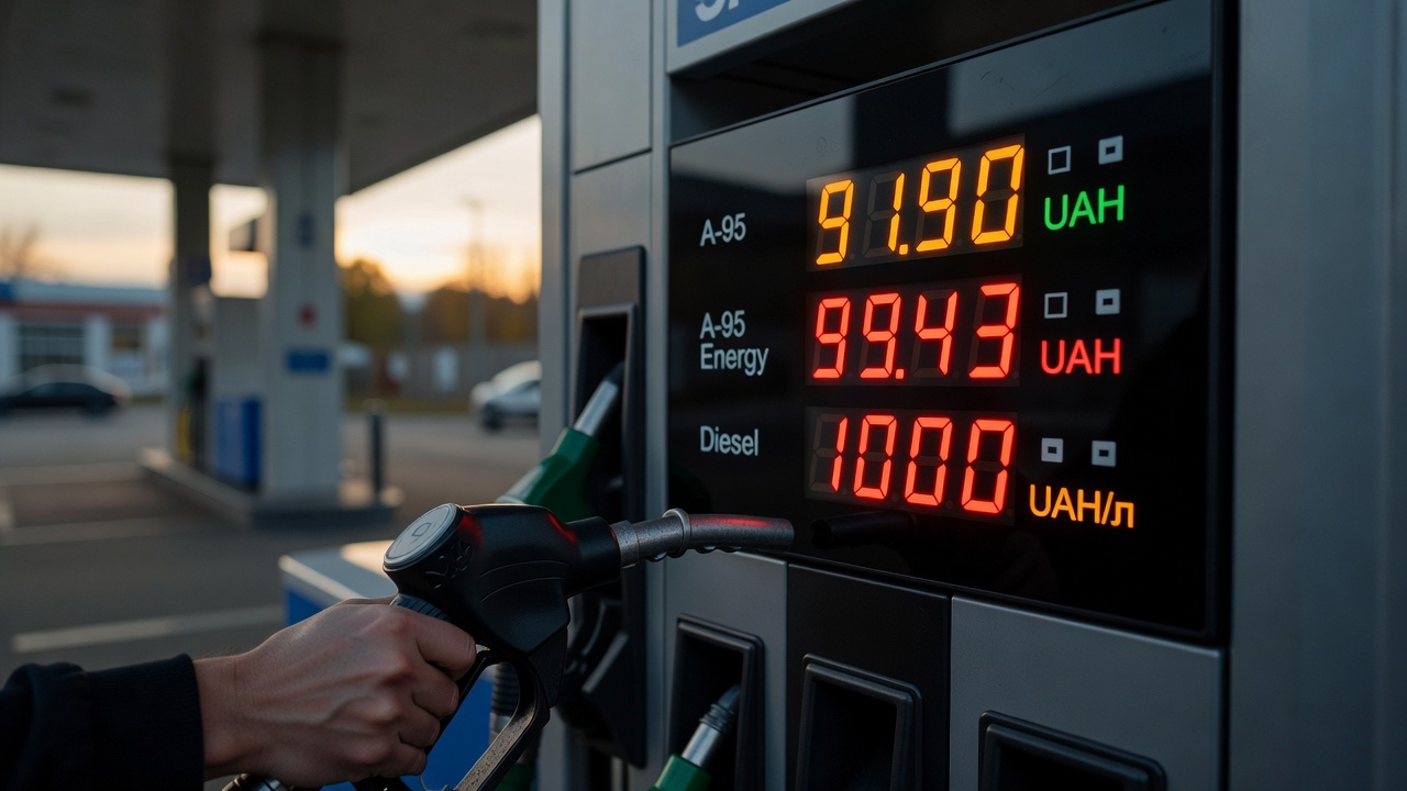 Ціни на пальне 12 жовтня: Укрнафта підняла A-95 до 91,90 грн, а автогаз — до 44,90 грн